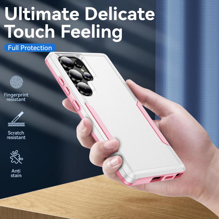 For Samsung Galaxy S25 Ultra 5G Pioneer Armor Heavy Duty PC Hybrid TPU Phone Case