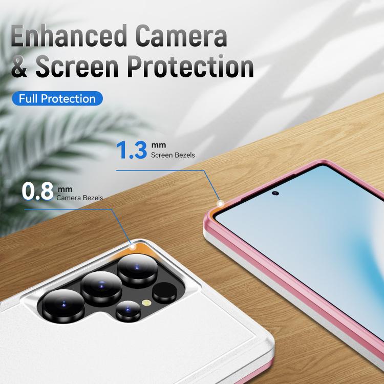 For Samsung Galaxy S25 Ultra 5G Pioneer Armor Heavy Duty PC Hybrid TPU Phone Case