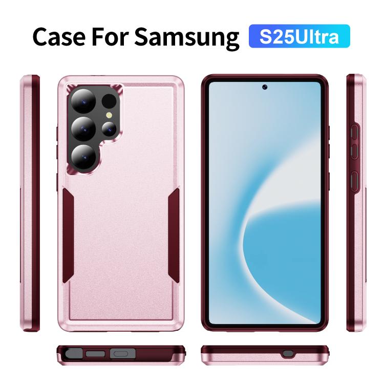 For Samsung Galaxy S25 Ultra 5G Pioneer Armor Heavy Duty PC Hybrid TPU Phone Case