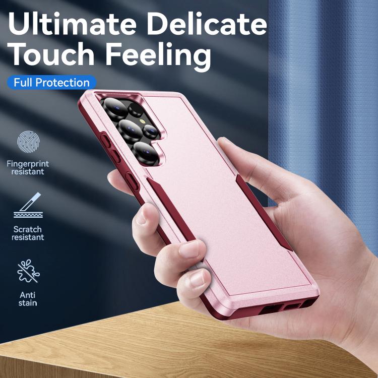 For Samsung Galaxy S25 Ultra 5G Pioneer Armor Heavy Duty PC Hybrid TPU Phone Case