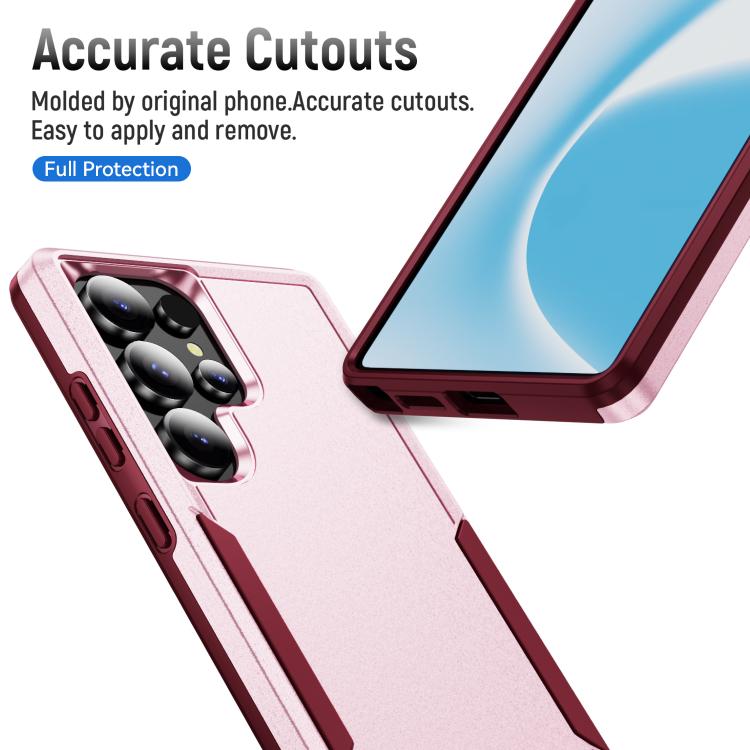 For Samsung Galaxy S25 Ultra 5G Pioneer Armor Heavy Duty PC Hybrid TPU Phone Case