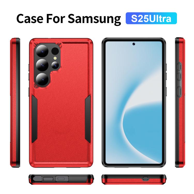 For Samsung Galaxy S25 Ultra 5G Pioneer Armor Heavy Duty PC Hybrid TPU Phone Case