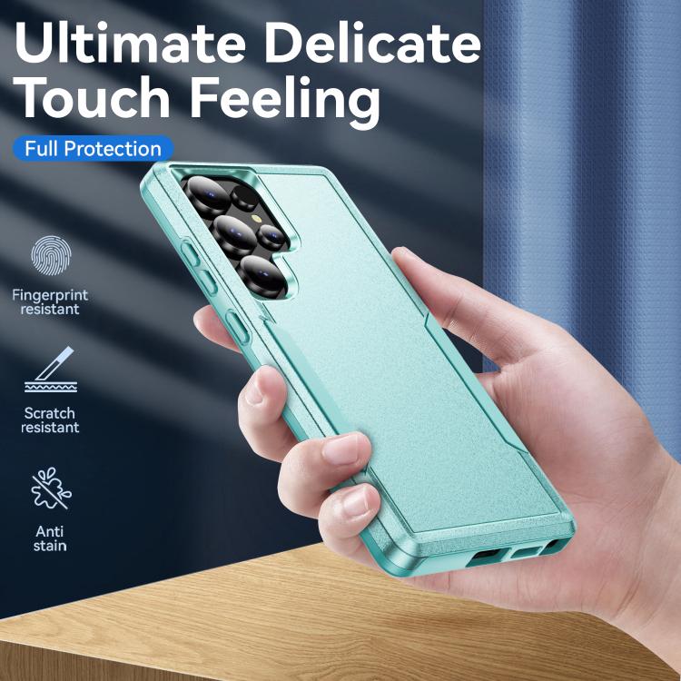 For Samsung Galaxy S25 Ultra 5G Pioneer Armor Heavy Duty PC Hybrid TPU Phone Case