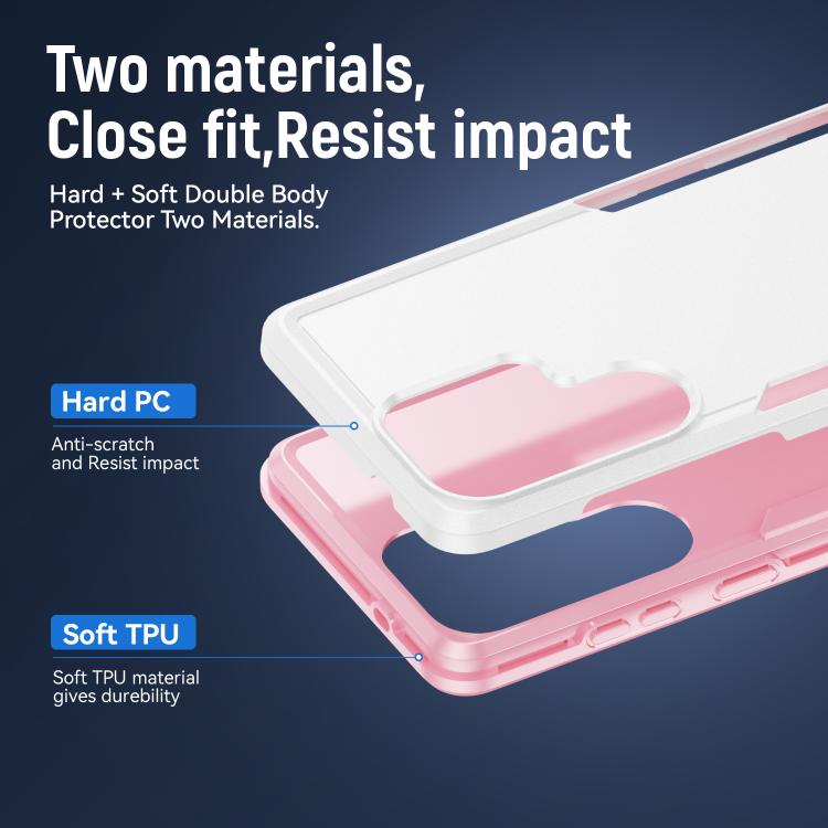 For Samsung Galaxy S26 Ultra 5G Pioneer Armor Heavy Duty PC Hybrid TPU Phone Case