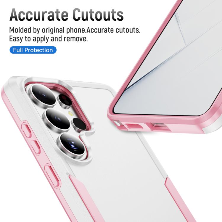 For Samsung Galaxy S26 Ultra 5G Pioneer Armor Heavy Duty PC Hybrid TPU Phone Case