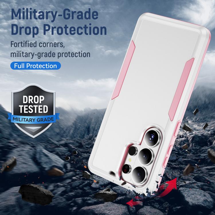 For Samsung Galaxy S26 Ultra 5G Pioneer Armor Heavy Duty PC Hybrid TPU Phone Case