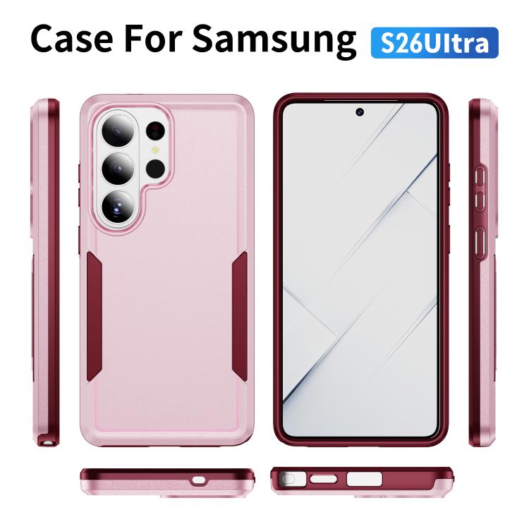 For Samsung Galaxy S26 Ultra 5G Pioneer Armor Heavy Duty PC Hybrid TPU Phone Case
