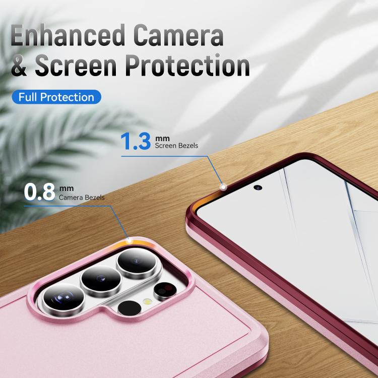 For Samsung Galaxy S26 Ultra 5G Pioneer Armor Heavy Duty PC Hybrid TPU Phone Case
