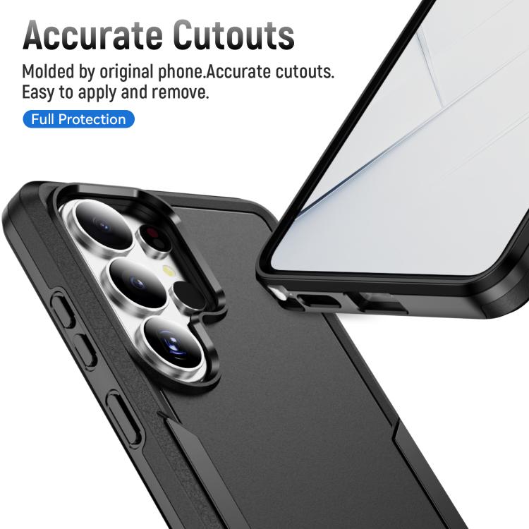 For Samsung Galaxy S26 Ultra 5G Pioneer Armor Heavy Duty PC Hybrid TPU Phone Case