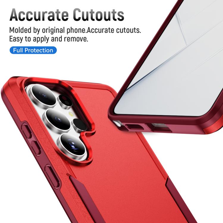 For Samsung Galaxy S26 Ultra 5G Pioneer Armor Heavy Duty PC Hybrid TPU Phone Case
