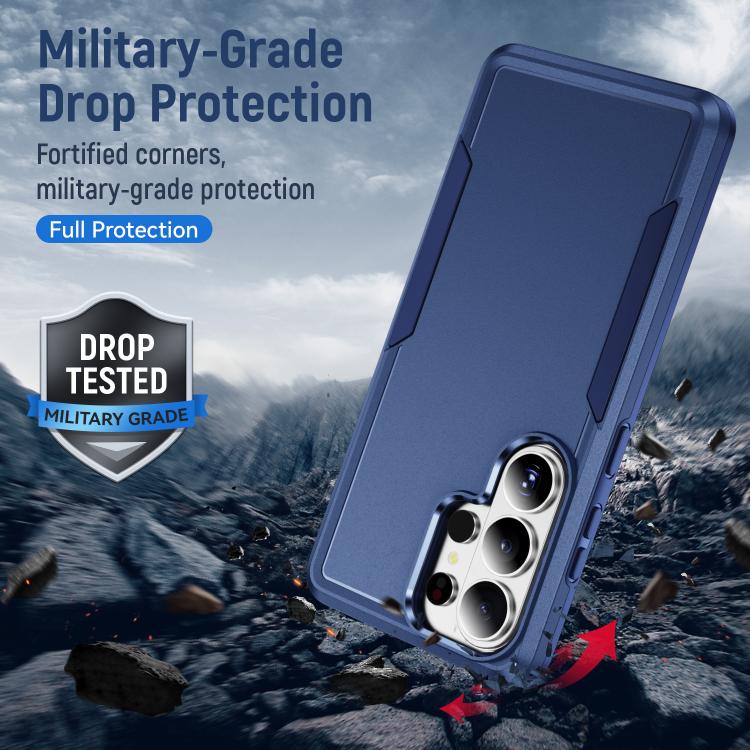 For Samsung Galaxy S26 Ultra 5G Pioneer Armor Heavy Duty PC Hybrid TPU Phone Case