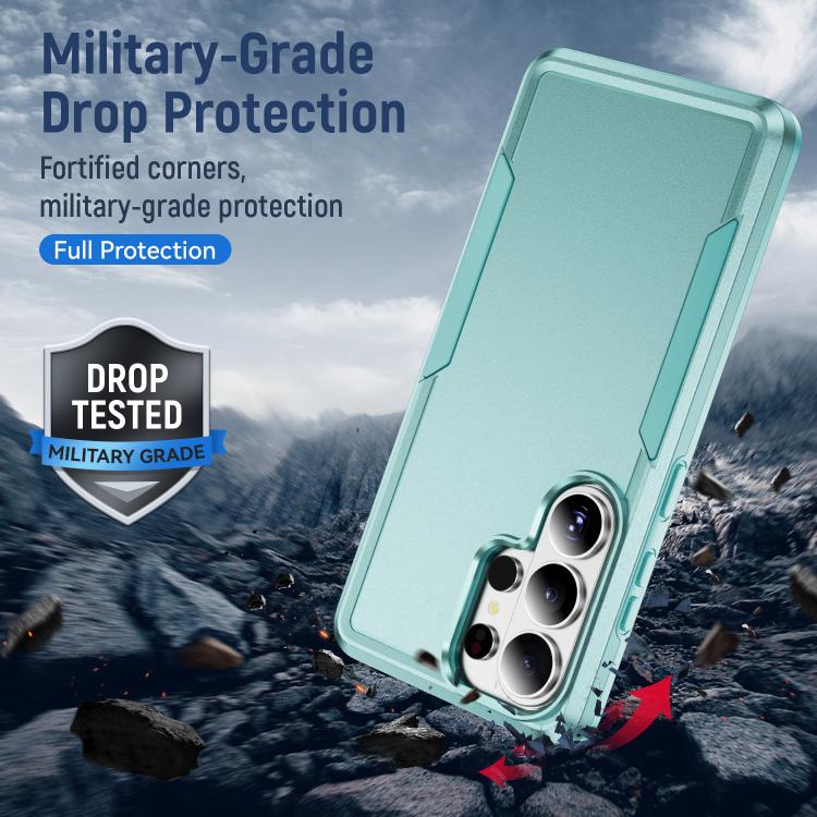 For Samsung Galaxy S26 Ultra 5G Pioneer Armor Heavy Duty PC Hybrid TPU Phone Case