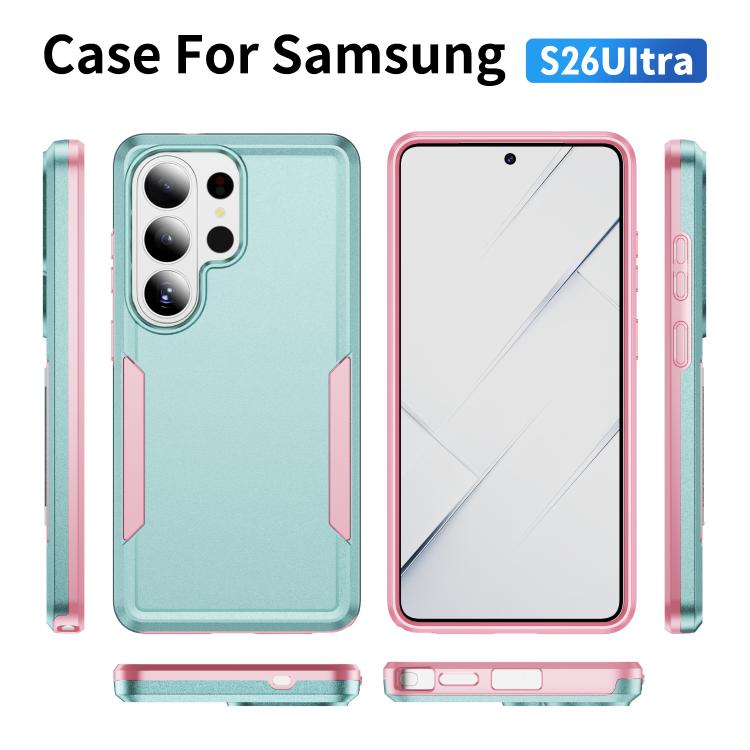 For Samsung Galaxy S26 Ultra 5G Pioneer Armor Heavy Duty PC Hybrid TPU Phone Case