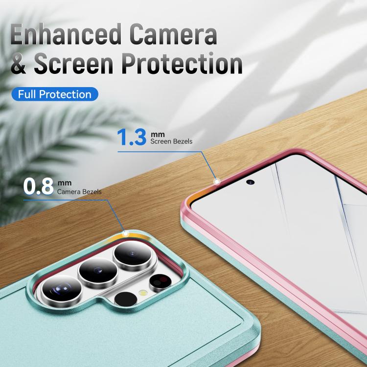 For Samsung Galaxy S26 Ultra 5G Pioneer Armor Heavy Duty PC Hybrid TPU Phone Case