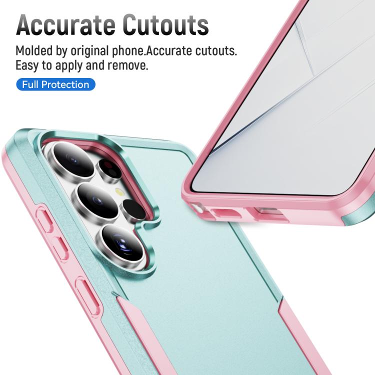 For Samsung Galaxy S26 Ultra 5G Pioneer Armor Heavy Duty PC Hybrid TPU Phone Case