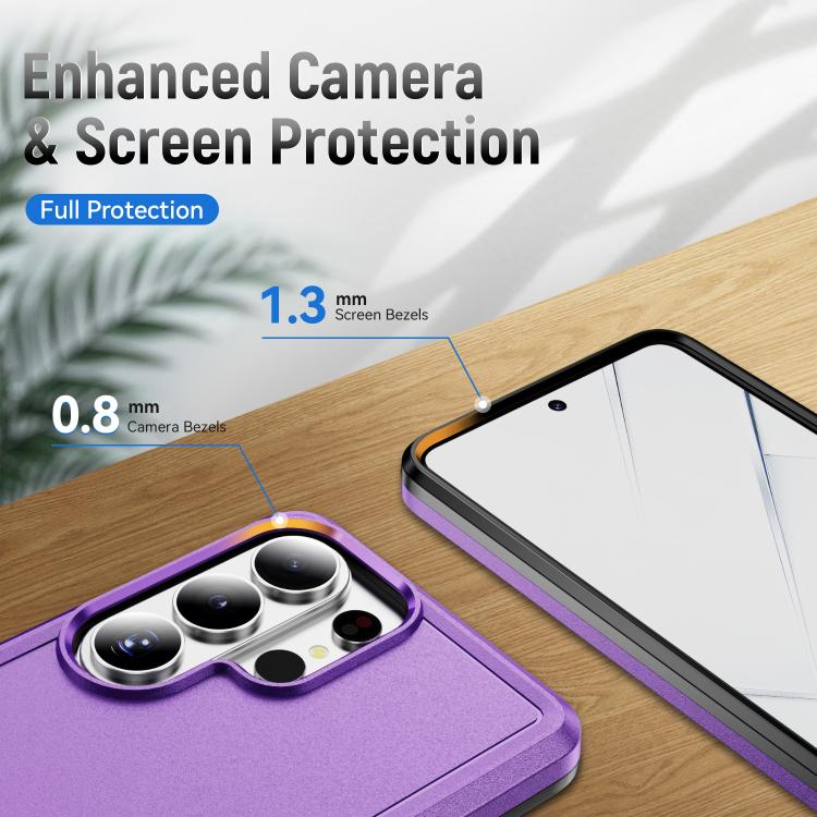 For Samsung Galaxy S26 Ultra 5G Pioneer Armor Heavy Duty PC Hybrid TPU Phone Case