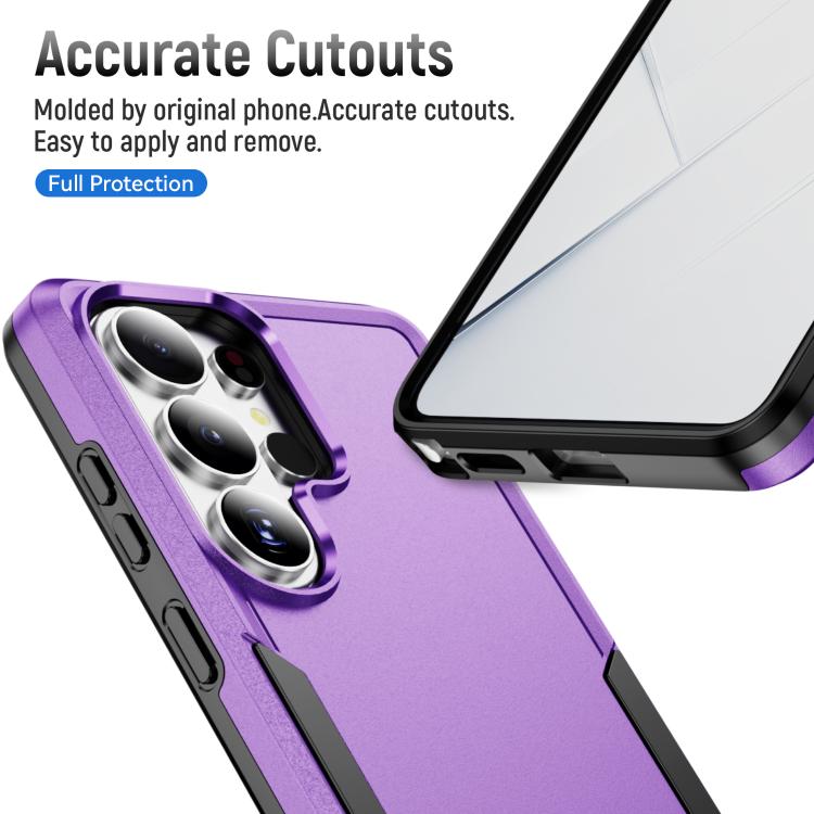 For Samsung Galaxy S26 Ultra 5G Pioneer Armor Heavy Duty PC Hybrid TPU Phone Case