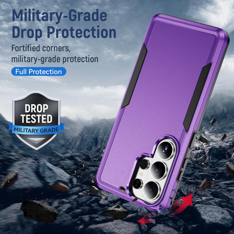 For Samsung Galaxy S26 Ultra 5G Pioneer Armor Heavy Duty PC Hybrid TPU Phone Case