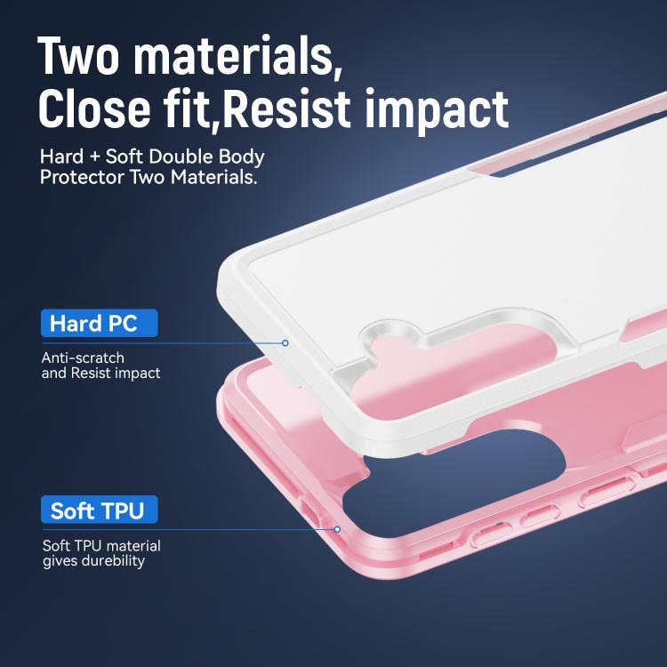 For Samsung Galaxy S26+ 5G Pioneer Armor Heavy Duty PC Hybrid TPU Phone Case