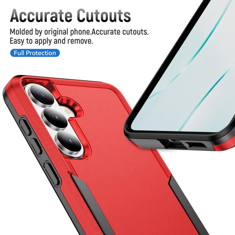 For Samsung Galaxy S26+ 5G Pioneer Armor Heavy Duty PC Hybrid TPU Phone Case