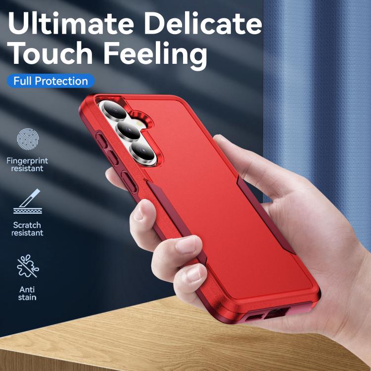 For Samsung Galaxy S26+ 5G Pioneer Armor Heavy Duty PC Hybrid TPU Phone Case