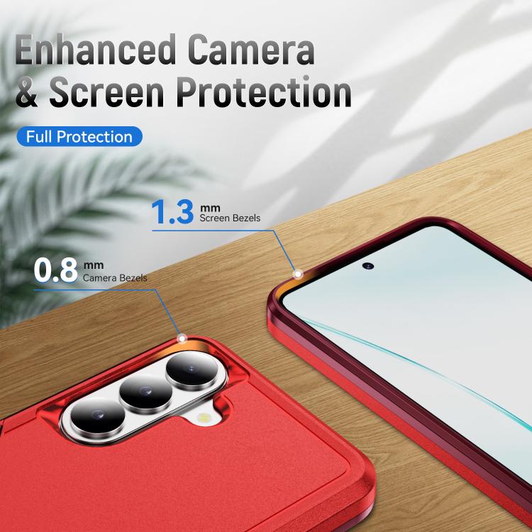 For Samsung Galaxy S26+ 5G Pioneer Armor Heavy Duty PC Hybrid TPU Phone Case
