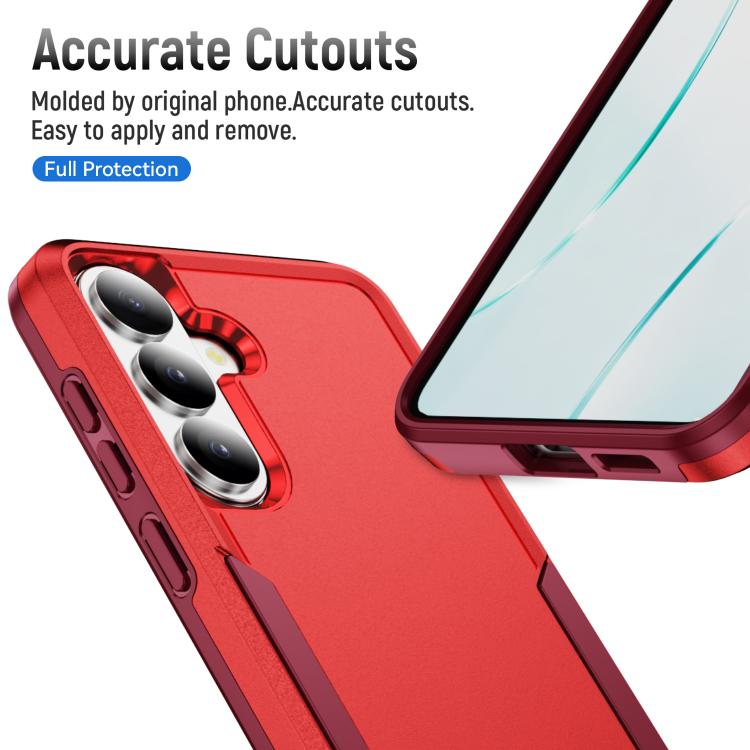 For Samsung Galaxy S26+ 5G Pioneer Armor Heavy Duty PC Hybrid TPU Phone Case