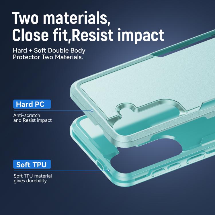 For Samsung Galaxy S26+ 5G Pioneer Armor Heavy Duty PC Hybrid TPU Phone Case