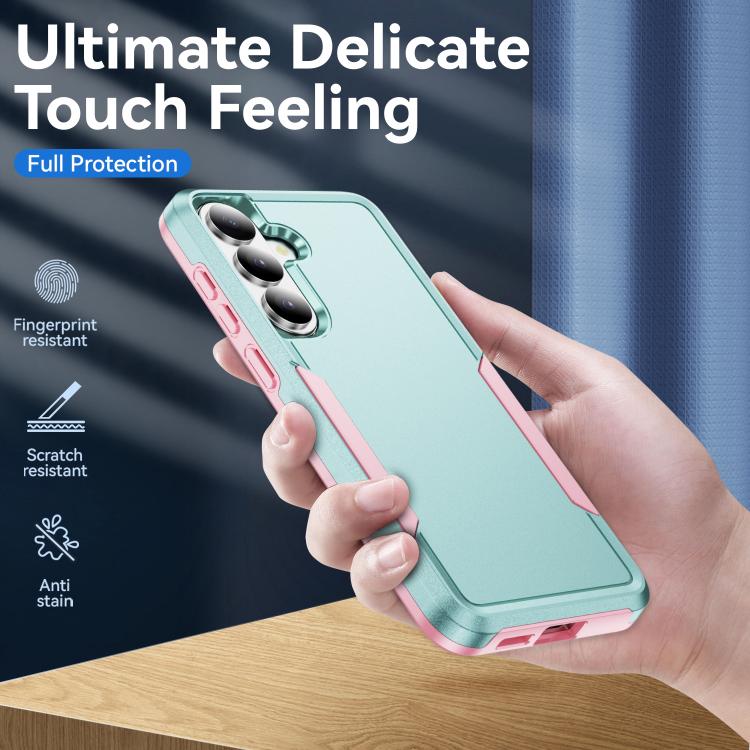 For Samsung Galaxy S26+ 5G Pioneer Armor Heavy Duty PC Hybrid TPU Phone Case