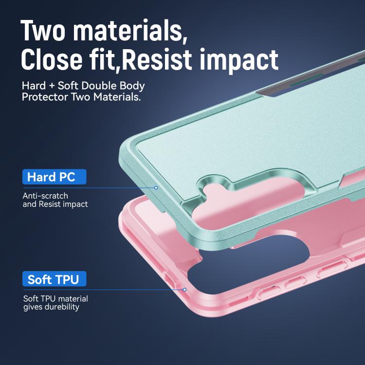 For Samsung Galaxy S26+ 5G Pioneer Armor Heavy Duty PC Hybrid TPU Phone Case