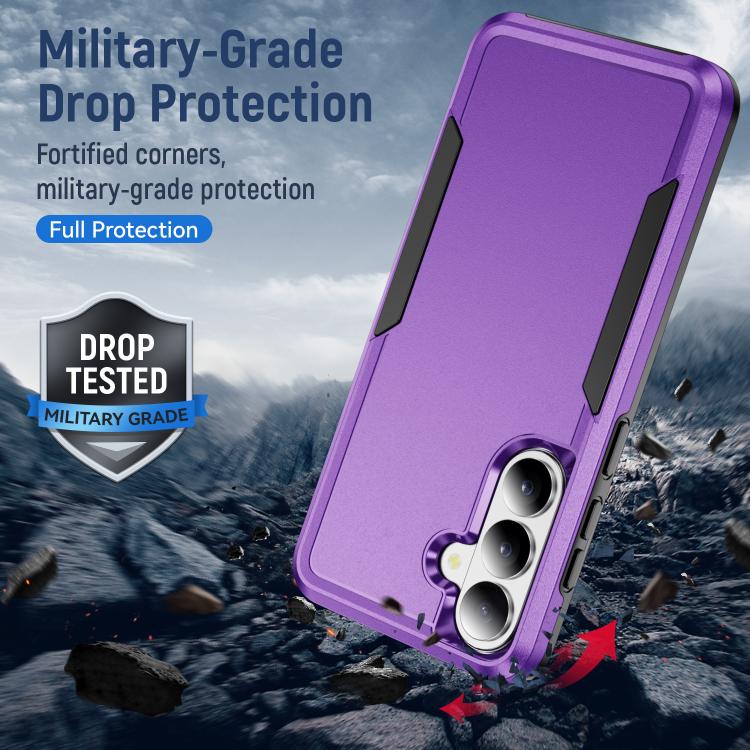 For Samsung Galaxy S26+ 5G Pioneer Armor Heavy Duty PC Hybrid TPU Phone Case