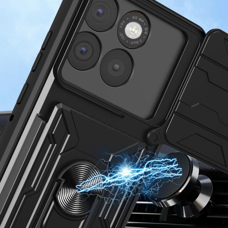 For Motorola Edge 70 5G Sliding Camshield TPU+PC Phone Case with Card Slot
