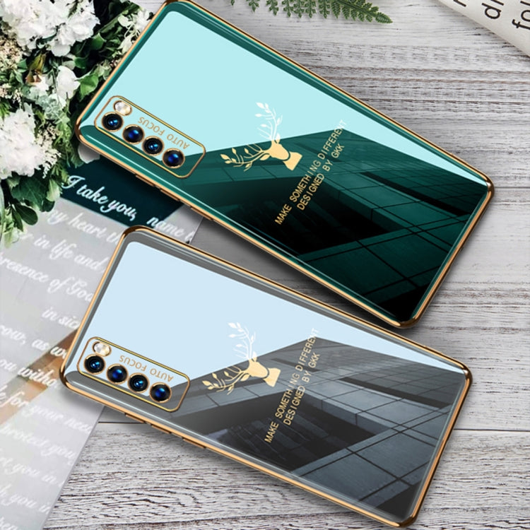 For Huawei nova 7 5G GKK PC + Solid Color Plating Protective Case