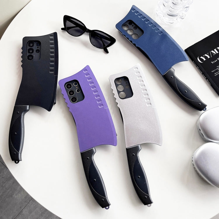 For Samsung Galaxy S25+ 5G Simulated Kitchen Knife TPU + PC Phone Case