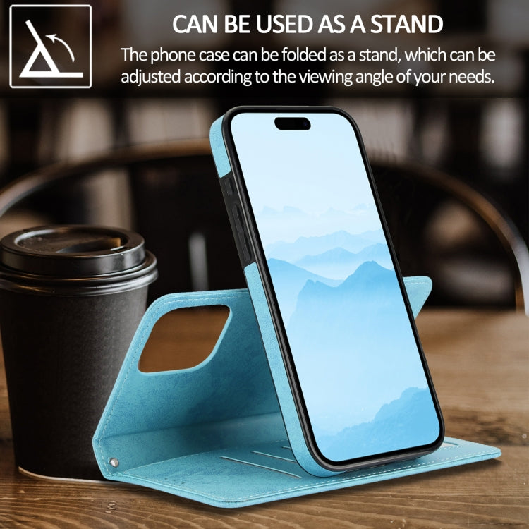 For iPhone 16 Pro Max 2 in 1 Detachable Phone Leather Case