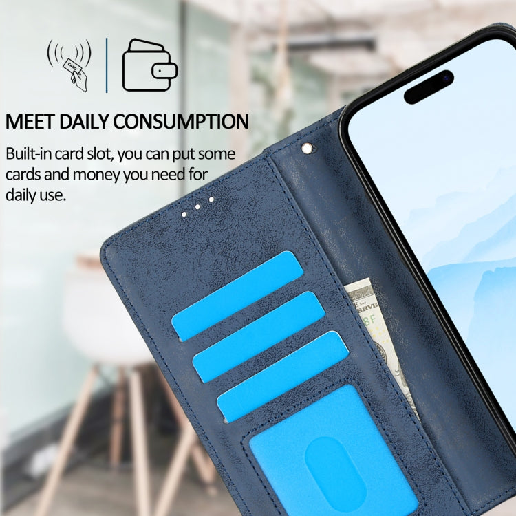 For iPhone 16 Pro Max 2 in 1 Detachable Phone Leather Case