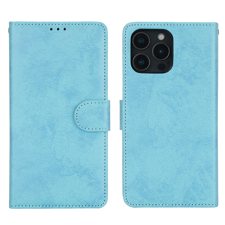 For iPhone 16 Pro 2 in 1 Detachable Phone Leather Case