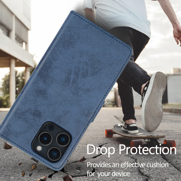 For iPhone 16 Pro 2 in 1 Detachable Phone Leather Case