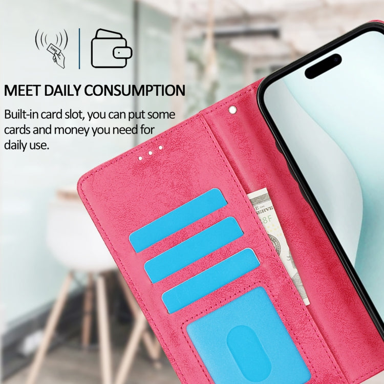 For iPhone 16 Plus 2 in 1 Detachable Phone Leather Case