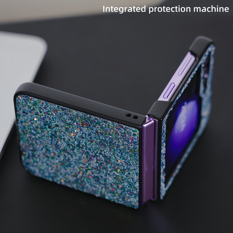 For Samsung Galaxy Z Flip6 / Flip7 FE Flash Diamond Folding Phone Case