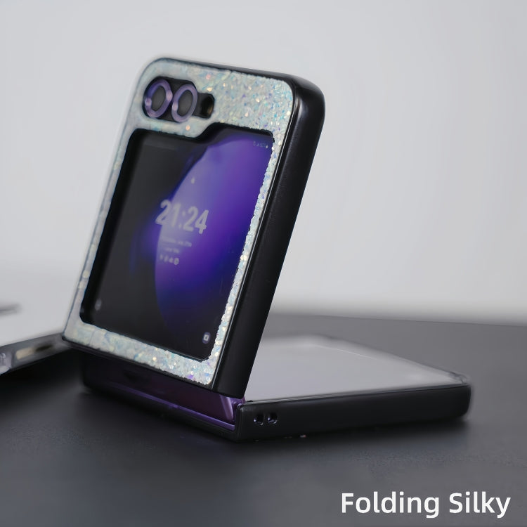 For Samsung Galaxy Z Flip6 / Flip7 FE Flash Diamond Folding Phone Case