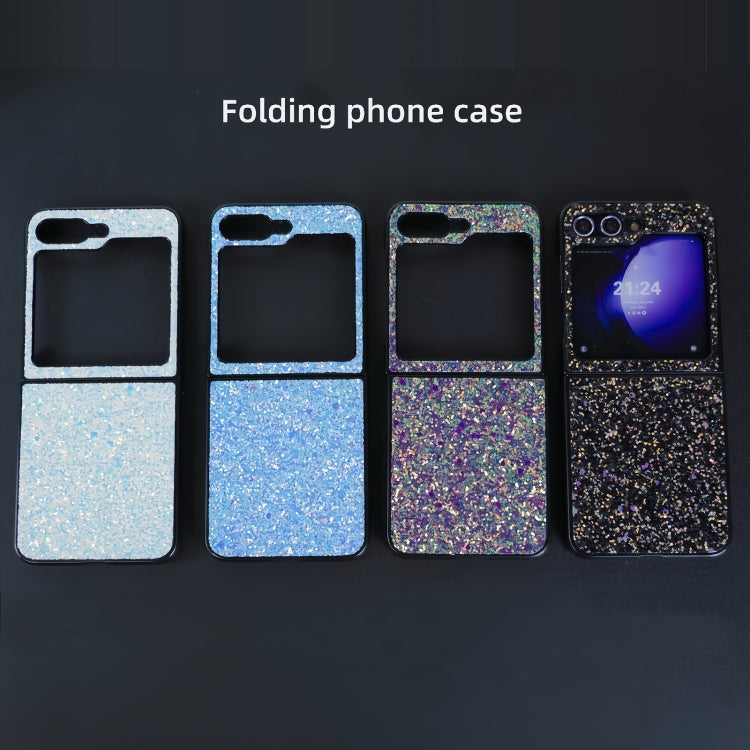 For Samsung Galaxy Z Flip6 / Flip7 FE Flash Diamond Folding Phone Case