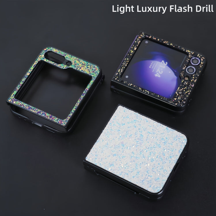 For Samsung Galaxy Z Flip6 / Flip7 FE Flash Diamond Folding Phone Case