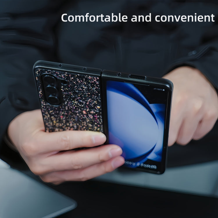 For Samsung Galaxy Z Fold6 5G Flash Diamond Folding Phone Case