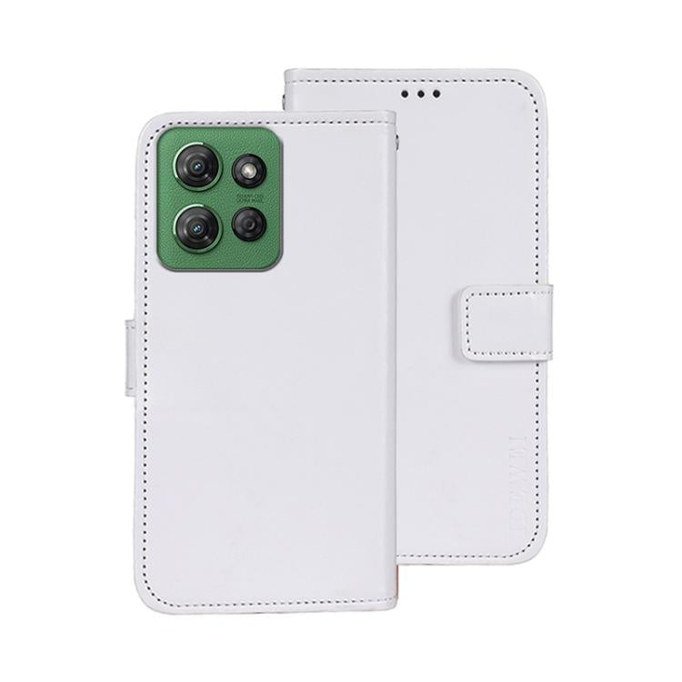 For Motorola Moto G Power 2025 idewei Crazy Horse Texture Leather Phone Case