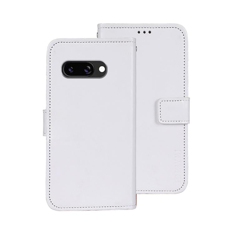 For Google Pixel 9a idewei Crazy Horse Texture Leather Phone Case