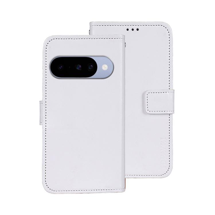 For Google Pixel 10 idewei Crazy Horse Texture Leather Phone Case