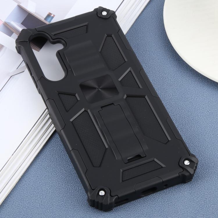 For Samsung Galaxy A36 5G Armor Shockproof TPU + PC Magnetic Phone Case with Holder
