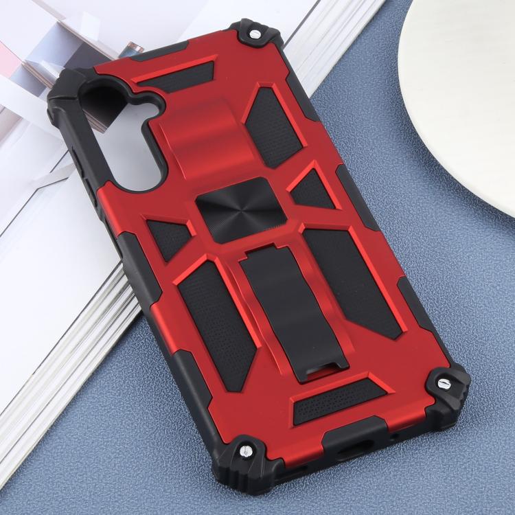 For Samsung Galaxy A36 5G Armor Shockproof TPU + PC Magnetic Phone Case with Holder