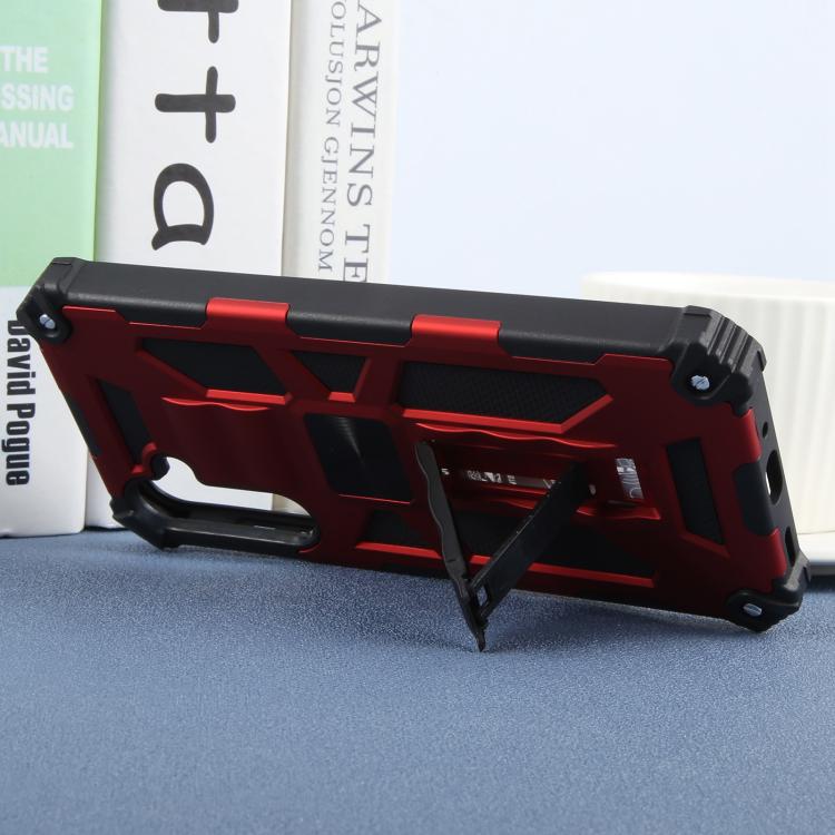 For Samsung Galaxy A36 5G Armor Shockproof TPU + PC Magnetic Phone Case with Holder